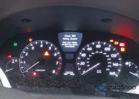 2010 Lexus Ls 460 z USA, uszkodzony, nr VIN JTHBL5EF8A5097459